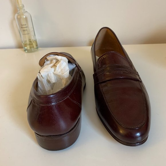 Brown Leather Loafers, Made in Italy - Picture 6 of 10